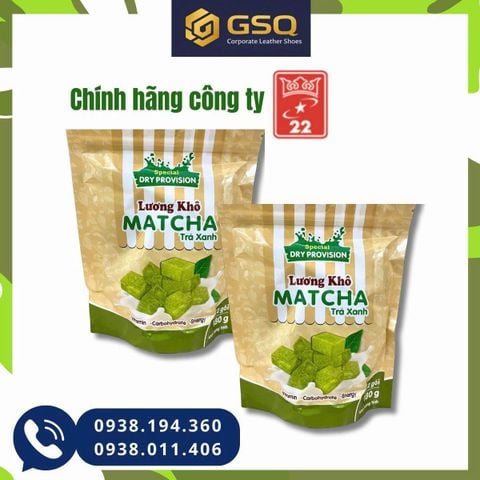 Lương Khô Matcha Trà Xanh 180g – Giải Pháp Ăn Nhanh Gọn, Đủ Năng Lượng Mỗi Ngày