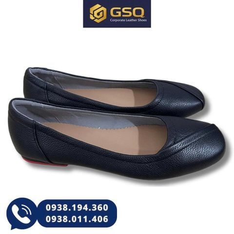 Giày Búp Bê Màu Đen Thời Trang Cho Nữ Nhân Viên Nhà Hàng Khách Sạn