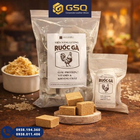 Viên Năng Lượng Ruốc Gà Giàu Protein , Vitamin và Khoáng Chất