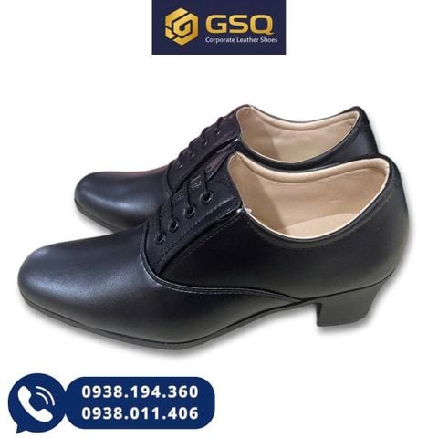 Giày bảo vệ nữ Công ty 32 (Aseco 32) màu đen cao gót 5cm mã 607TV