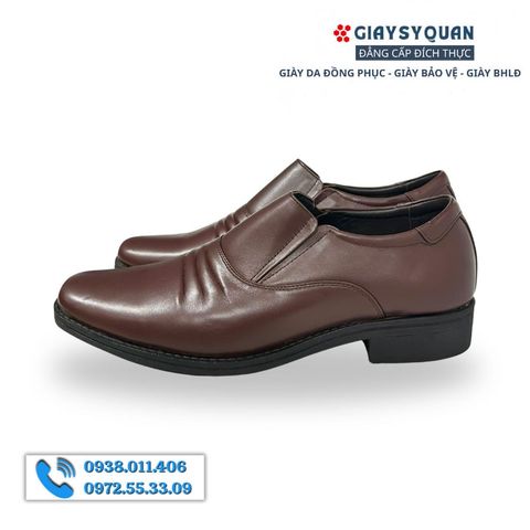 GIÀY LƯỜI DA CỪU ĐẾ HƠI MÃ 714AIR - NÂU