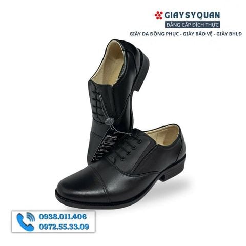 Giày Da Nam ASECO 32 Mã 32M - 608 (Kiểu Giày Sĩ Quan Cấp Tá)