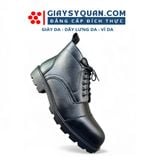 Giày Boot Nam Thấp Cổ Da Thật Đế Cao Su Khâu Đế Màu Đen Nam Tính