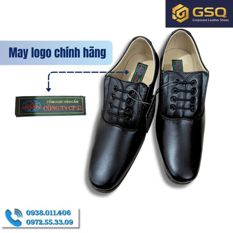 Giày Da Nữ Cao 5cm Aseco 32 Mã 607 ( Kiểu Giày Sỹ Quan Nữ )