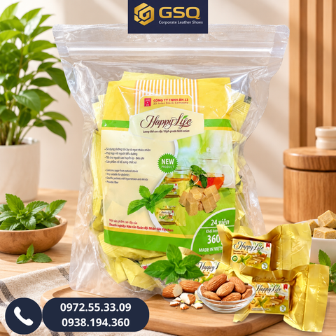 Lương Khô Quân Đội Ăn Kiêng Happy Life Gói 360g Dành Cho Người Tiểu Đường, Ăn Kiêng, Cao Huyết Áp, Béo Phì