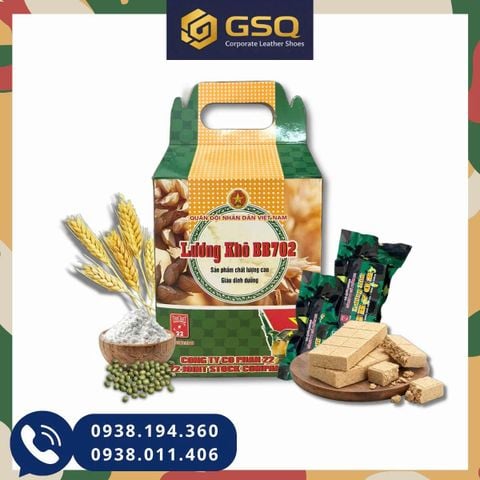 Lương Khô Vị Truyền Thống BB 702 1 Hộp 10 Phong 700G