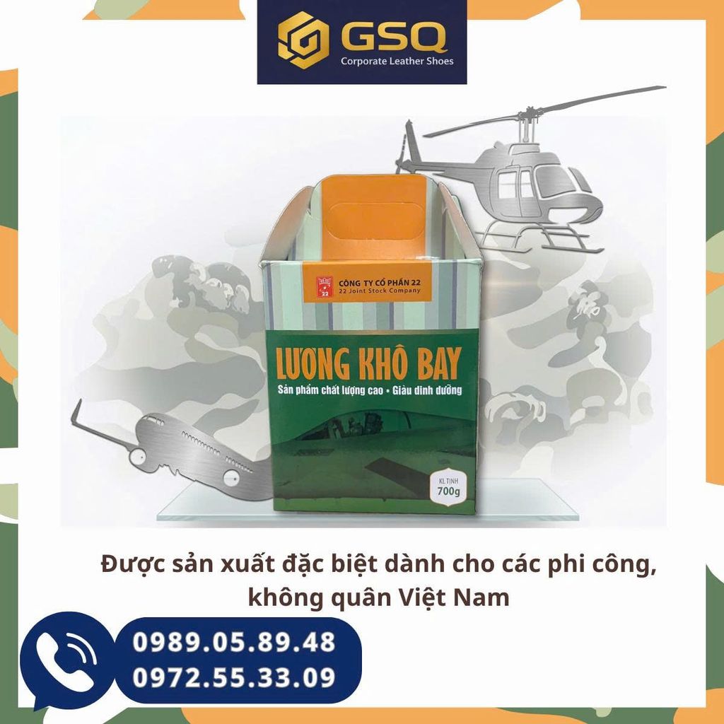 Lương Khô Bay Lùn Cao Cấp, Dinh Dưỡng Công Ty 22