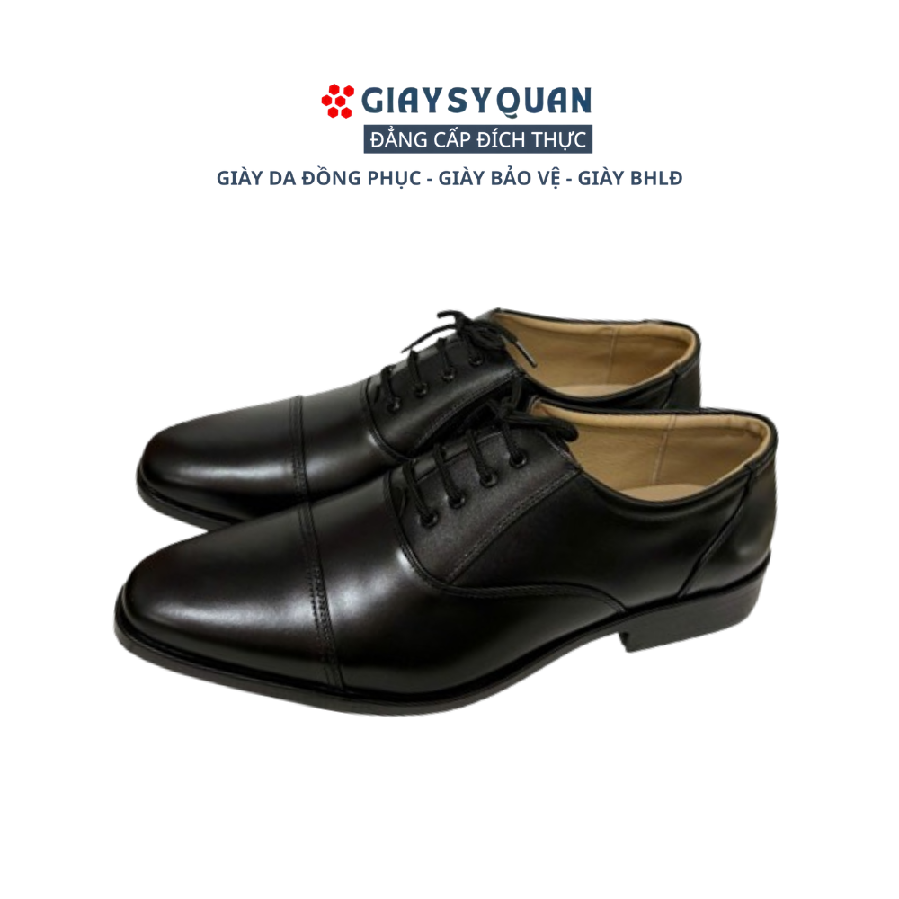GIÀY DA NAM MÃ K10- CÔNG TY 19/5 ( Kiểu Giày Cấp Úy )