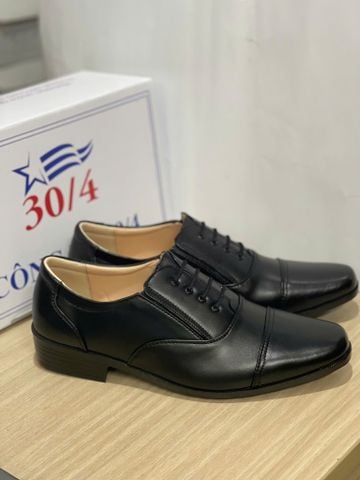 Giày Da Nam, Không Cột Dây, Có Size Lớn