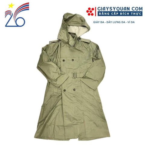 Áo Mưa Măng Tô Màu Vàng Công Ty CP 26 Nhiều Kích Cỡ Chất Vải PU Chống Thấm Cực Tốt
