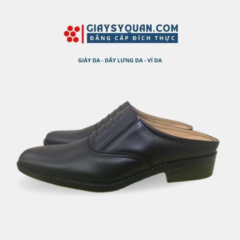 GIÀY SỤC NAM DA THẬT ASECO 32 1061 ( KIỂU GIÀY SỸ QUAN KHÔNG BAO GÓT )