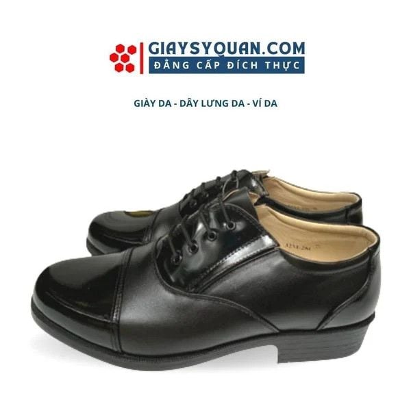 Giày Da Nam Công Ty CP 32 Mã 32M-28C _ Kiểu Giày Sĩ Quan Cấp Tá Da Mũi Gót Bóng