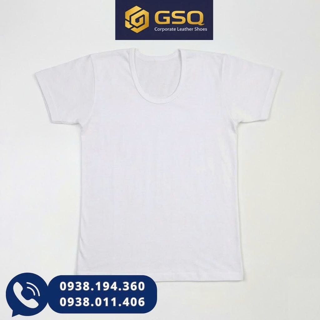 Áo Thun Trắng, Chất liệu cotton 100%