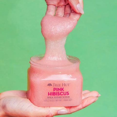 Tẩy tế bào chết cơ thể Tree Hut Shea Sugar Scrub Pink Hibiscus