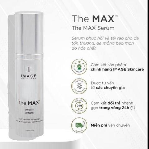 Tinh chất phục hồi và tái tạo da IMAGE Skincare The MAX Serum