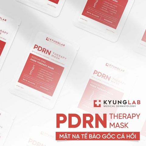 Mặt nạ cấp ẩm, hỗ trợ phục hồi, căng bóng trẻ hóa KYUNGLAB PDRN Therapy Mask