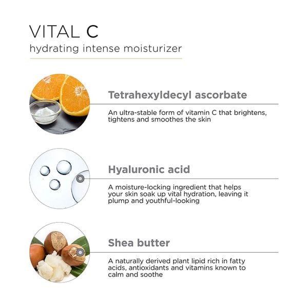 Kem cấp ẩm & ngăn mất nước qua da IMAGE Skincare VITAL C Hydrating Intense Moisturizer