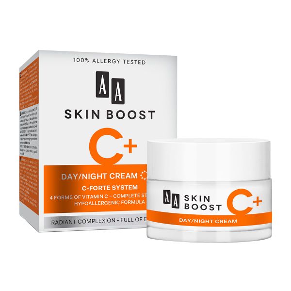 Kem dưỡng trắng da ngày & đêm AA COSMETICS Skin Boost C+ Day/Night Cream