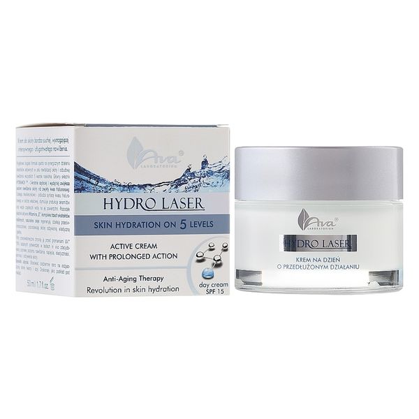 Kem dưỡng ẩm ban ngày tích hợp chống nắng AVA Hydro Laser Day Cream SPF15
