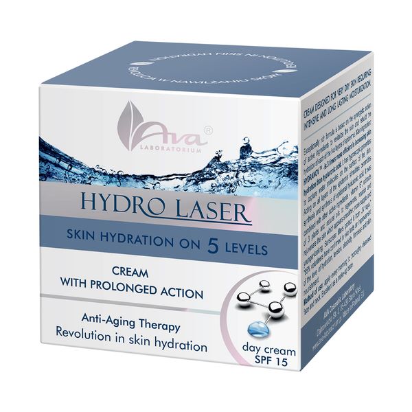 Kem dưỡng ẩm ban ngày tích hợp chống nắng AVA Hydro Laser Day Cream SPF15