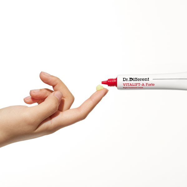 Kem dưỡng trẻ hoá, mờ nhăn Dr.Different Vitalift-A Forte Retinal 0.1% Night Treatment Cream