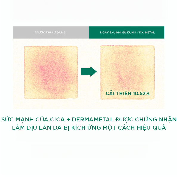 Toner pad làm dịu và phục hồi da Dr.Different CICA Metal Calming Pad