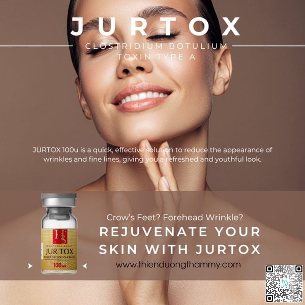 JurTox Botox - Chất chống nhăn, thon gọn cơ chính hãng Hàn Quốc
