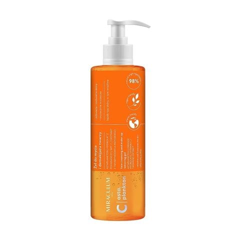 Gel rửa rặt & tẩy trang Miraculum Asta.Plankton C - Face Cleansing And Make-Up Removing Gel