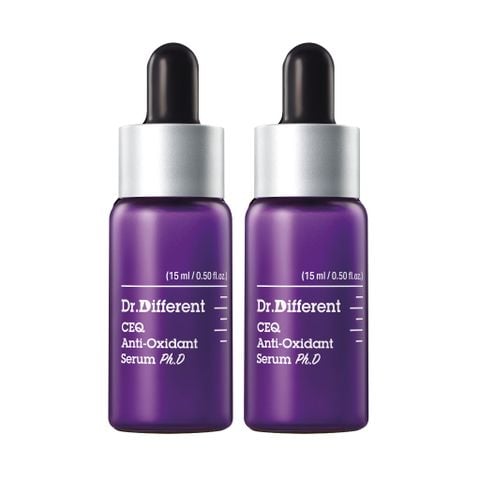 Tinh chất sáng da, mờ thâm, mờ nhăn, chống oxy hoá chuyên biệt Dr.Different CEQ Anti-Oxidant Serum Ph.D