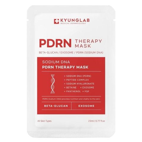 Mặt nạ cấp ẩm, hỗ trợ phục hồi, căng bóng trẻ hóa KYUNGLAB PDRN Therapy Mask