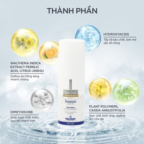 Gel làm sáng da và tẩy tế bào chết Frezyderm Spot End Essence Active Gel