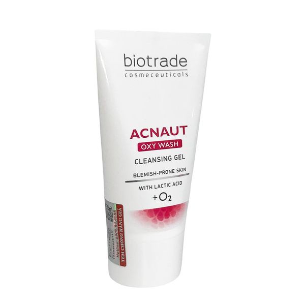 Gel rửa mặt Biotrade Acnaut Oxy Wash Cleansing Gel