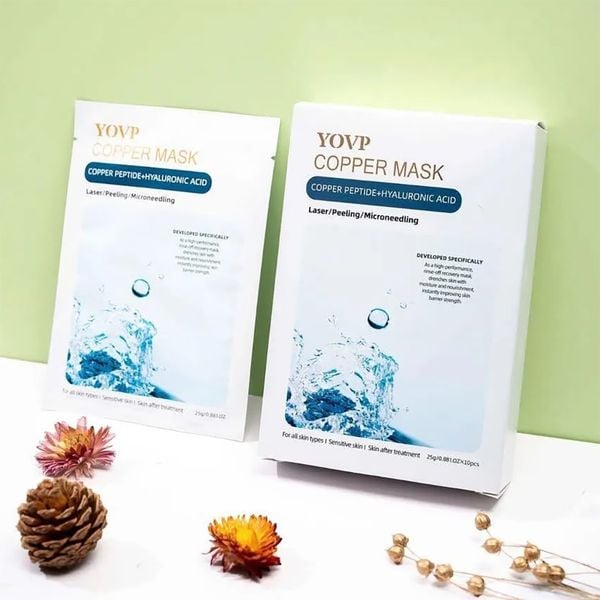 Mặt nạ phục hồi da tức thì & cấp ẩm YOVP Copper Mask
