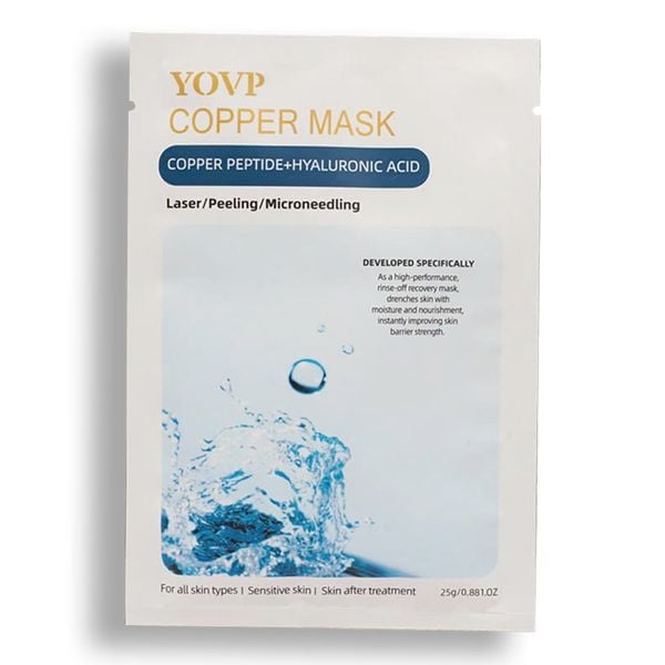 Mặt nạ phục hồi da tức thì & cấp ẩm YOVP Copper Mask