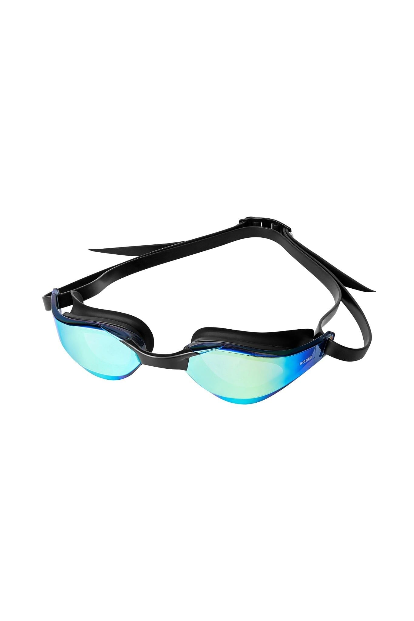 Kính bơi SOBIE cao cấp tráng gương, chống sương, UV - Blue Mirror S01