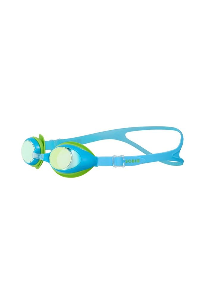 Kính bơi trẻ em SOBIE cao cấp tráng gương, chống sương, UV - Blue Mirror S08 — 2
