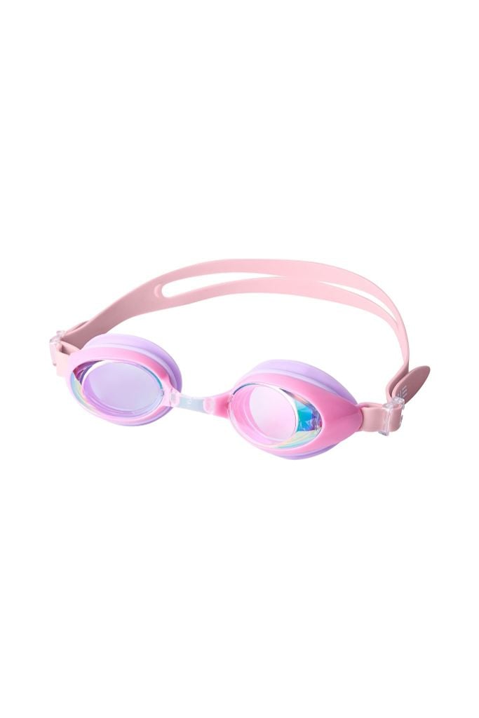 Kính bơi trẻ em SOBIE cao cấp tráng gương, chống sương, UV - Pink Mirror S10