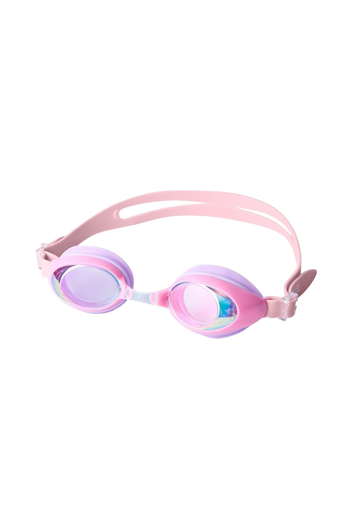 Kính bơi trẻ em SOBIE cao cấp tráng gương, chống sương, UV - Pink Mirror S10