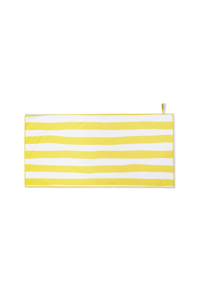 Khăn bơi Microfiber Yellow Stripe 70x140, ảnh 3