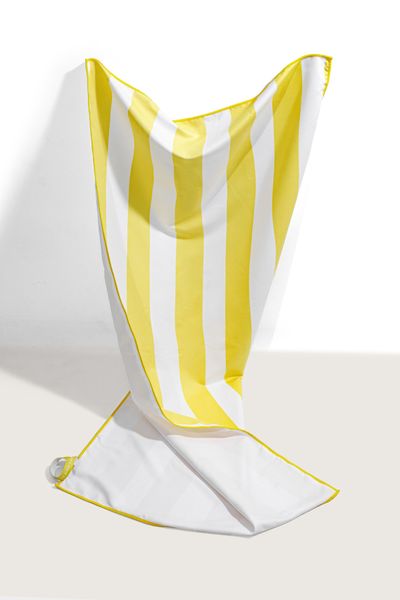  Khăn bơi Microfiber Yellow Stripe 70x140 