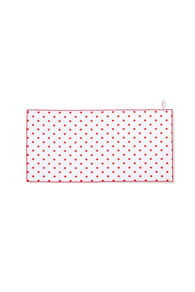 Khăn bơi Microfiber Red Dot 70x140, ảnh 3