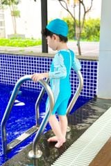 Đồ bơi liền thân BABY kèm mũ chống nắng Dừa Biển Nhỏ 3