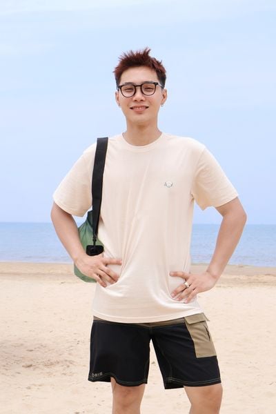  Áo thun đi biển Unisex Serpent Sand Shore 