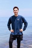  Áo tay dài đi biển Rashguard Loose Summer Navy 