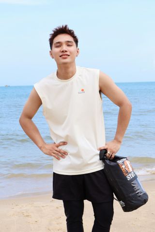  Áo thun đi biển Surfing Tank Summer Ivory 