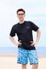 Áo Tank Rashguard đi biển Unisex Sobie Classic Deep Black