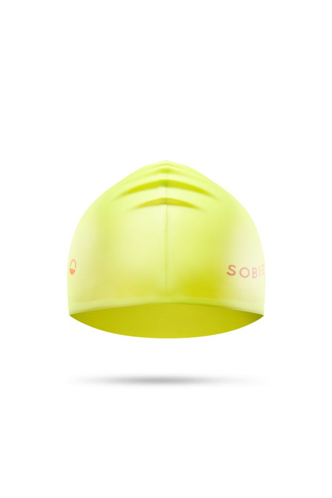 Nón bơi trẻ em sIlicone cao cấp SOBIE - Neon S21, ảnh 3