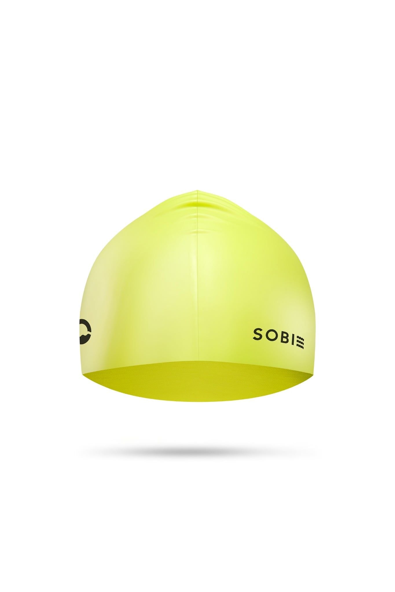 Nón bơi silicone cao cấp SOBIE Neon - Black S14 — 2