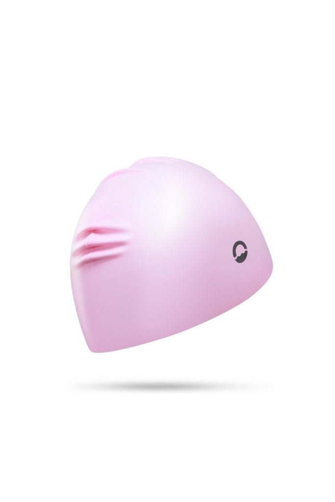 Nón bơi nữ silicone cao cấp dành cho tóc dài SOBIE Pink S19 — 2
