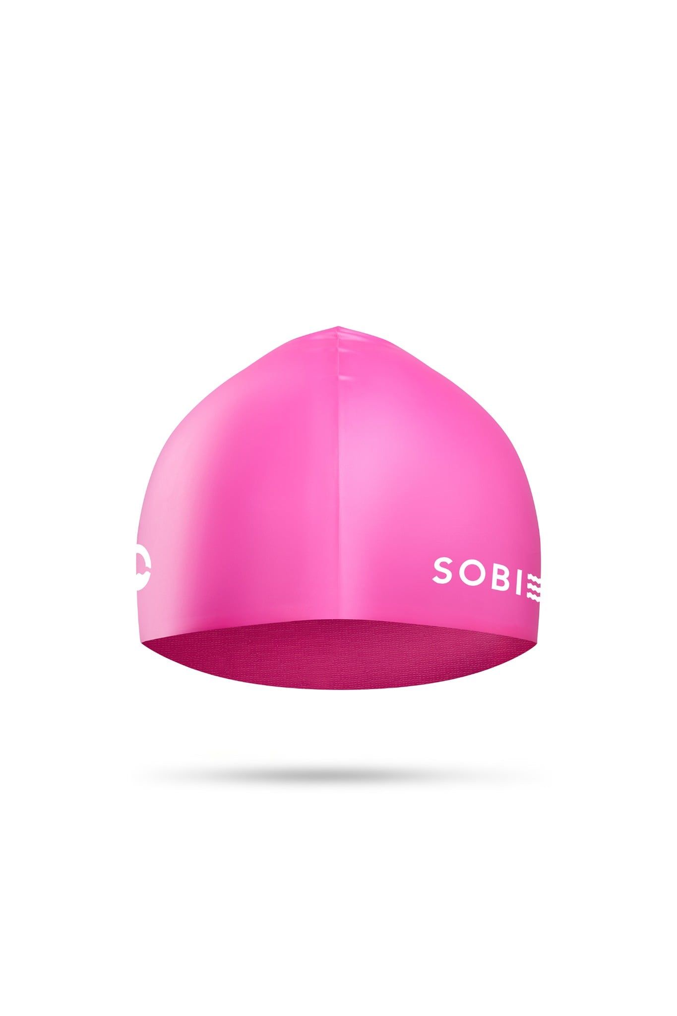 Nón bơi trẻ em sIlicone cao cấp SOBIE Ribbon Pink S23